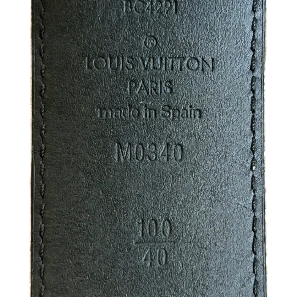 Louis Vuitton 3D Damier Infini recto 2023 Reversible LV Initiales 40MM 100/40 - Picture 6 of 8